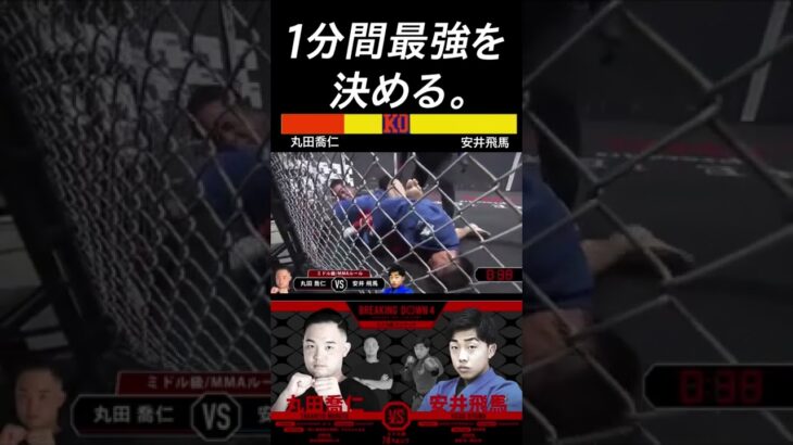 【ブレイキングダウン4】丸田喬仁 VS 安井飛馬