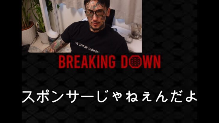 お前ら全員勘違いすんなよコラ、BreakingDown６について俺から