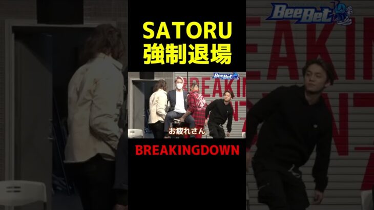 【ブレイキングダウン７ 未公開】SATORUとポーランドの刺客の強制退場#shorts