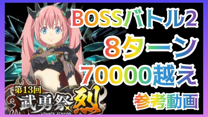 【まおりゅう】BOSSバトル２攻略!!やっぱミリムパンチだわ【武勇祭】