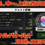 【まおりゅう】第21回 武勇祭 絶 ノーマルバトル1 スコア43387 立回り解説　ごんズの攻略・解説動画