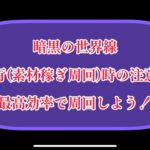 まおりゅう　暗黒の世界線　修行時の注意点　最高効率で周回しよう！