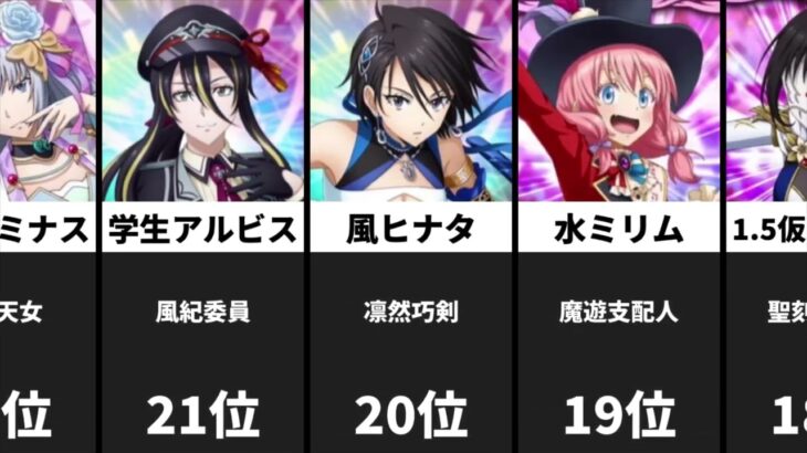 【まおりゅう】最強ランキングtop30