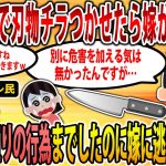 【2ch修羅場スレ】【報告者キチ】夫婦喧嘩で刃物チラつかせたら嫁が発狂した。そして仲直りの行為までした。その後嫁は全て放棄して実家へ帰ってしまった。 【ゆっくり解説】