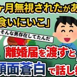 旦那に１ヶ月無視され、実家に帰る準備をすることに→夫「久しぶりに外食に行こう」私「今日で最後よ」と告げ離婚届を渡すと…【2ch修羅場スレ・ゆっくり解説】