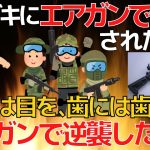 【2chスカッとスレ/DQN返し】公園で、いきなり中学生5人にエアガンを乱射された。俺（警察を呼ぼう！）→ と思ったが、「目には目を、歯には歯を」ってことでサバゲーで復讐することにした【ゆっくり解説】