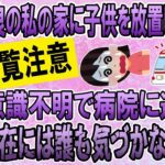 【2ch】体調不良で断ってるのに兄嫁が子供を放置していった。私はそのまま意識不明で病院に運ばれ、甥の存在には誰も気付いてなくて・・・【ゆっくり修羅場】