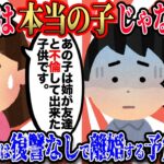 【2ch復讐スレ】嫁妹から「娘は嫁が友達と不倫してできた子」だと告げられた。→復讐も制裁もいらない。ただ、離婚がしたいだけだったが…