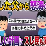 【修羅場】離婚した父から怒涛の鬼電が…「今すぐママから逃げろ！」→母親のおぞましい計画にスレ民も凍りつき【伝説のスレ】