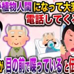 【修羅場】嫁「お父さんが植物人間になって大変なの！電話してこないで！」→植物人間のはずの義父が目の前で喋っていると伝えると…【伝説のスレ】