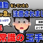 【報告者キチ】「電車通勤をしていたら、なぜか急に注意されました…」スレ民「非常識の玉手箱」【2chゆっくり解説】