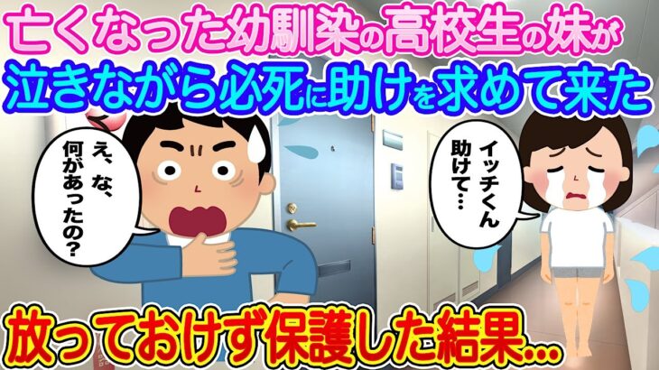 【2ch馴れ初め】亡くなった幼馴染の高校生の妹が泣きながら必死に助けを求めてきた→放っておけず保護した結果…【伝説のスレ】