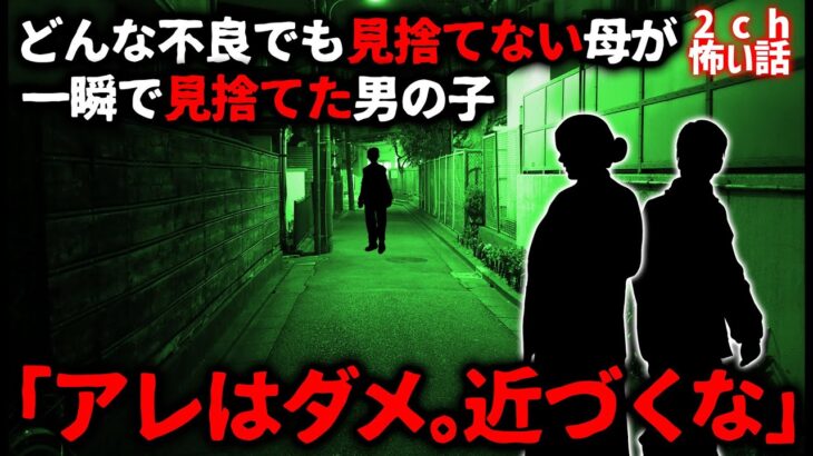 【2ch怖い話】どんな不良も見捨てない「みんなのお母さん」が一瞬で見捨てたヤバ過ぎる男の子【ゆっくり】