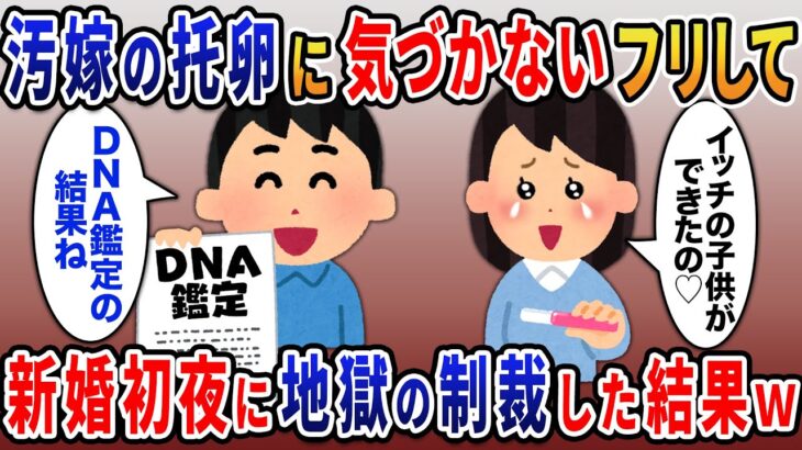 汚嫁の托卵に気づかないフリして新婚初夜に地獄の制裁した結果ｗ【2ｃｈ修羅場スレ・ゆっくり解説】