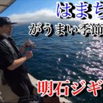 【ヒマキワch ＃22】初夏。明石ジギング！絶品ハマチの時期がきましたよ。