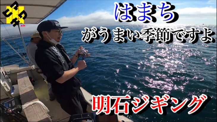 【ヒマキワch ＃22】初夏。明石ジギング！絶品ハマチの時期がきましたよ。