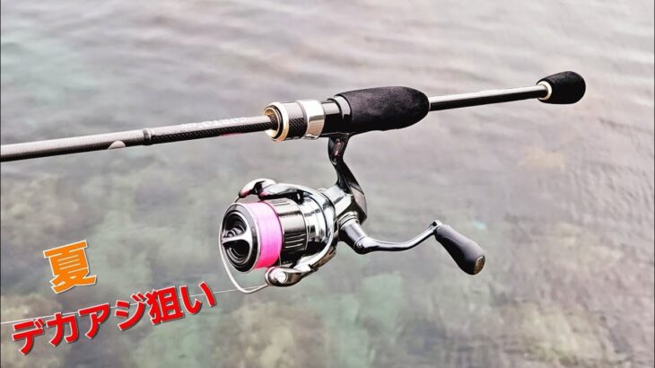 【アジング】デカアジ狙いで普段より強く弾いてみた朝マズメ