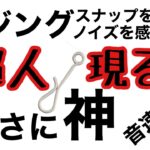 アジング超人現る！スナップを使うとノイズを感じる！まさに神！アジング業界はキン肉マンか？