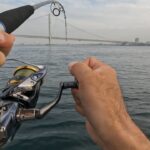 竿がブチ曲がる！明石のジギング、初ブリゲットなるか！？