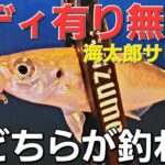 【アジング】海太郎！サビキ的ワームで爆釣。使い方、こんなアジには効果抜群でした？！
