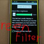 【Androidアプリ】画面を更に暗くできるScreen Filterレビュー！！