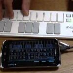 KORG nano nanoKEY2 レビュー android otg DEMO USB-MIDI Controller Exsynth for android