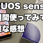 AQUOS sense3 １週間使ってみての感想を正直にお話します