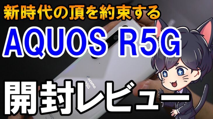 AQUOS R5G 開封レビュー！AQUOS zero2 との比較とベンチマークテスト