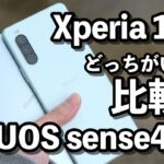 Xperia 10 ⅡとAQUOS sense4 どっちがいいか比較！使いやすさ・カメラの画質・CPUの性能や動作速度など！