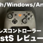 【プロコン】Switch/Windows/Android用 ElitistS ワイヤレスコントローラーのレビュー