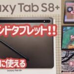 【Galaxy Tab S8+】ハイエンドタブレット!! スマホのように多目的に使えて便利 【各種機能評価】
