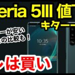 【コレは買い】Xperia 5 III SIMフリーモデル値下げキタァァー！5 IVとの違いやスペック仕様を比較解説！【価格】【感想】