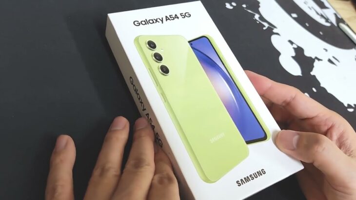 【開封】SAMUSUNG(サムスン電子) Galaxy A54 5G 【レビュー】