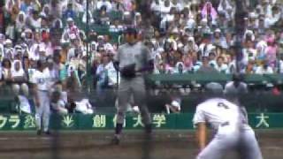 花巻東・菊池雄星（’09.08.23、高3、対中京大中京、甲子園夏、準決勝）