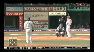 20130413 NPB 菊池雄星完封勝