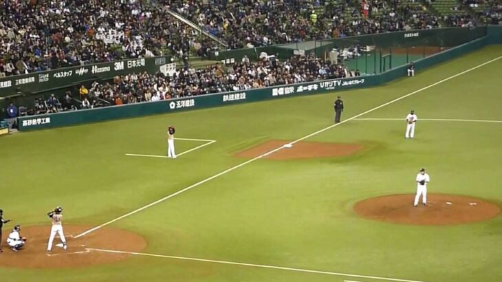 菊池雄星ｘ大谷翔平　プロ初対戦二打席目