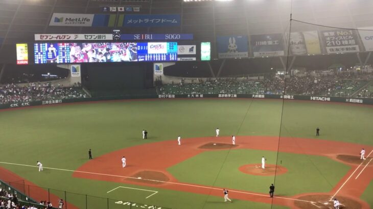 09月07日vs千葉ロッテ 菊池雄星9回完封勝利に向けて