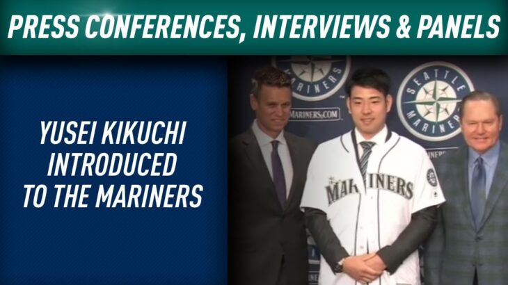 Yusei Kikuchi Introduced to the Mariners