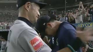 感動 イチローが頑張れとエール菊池雄星が涙