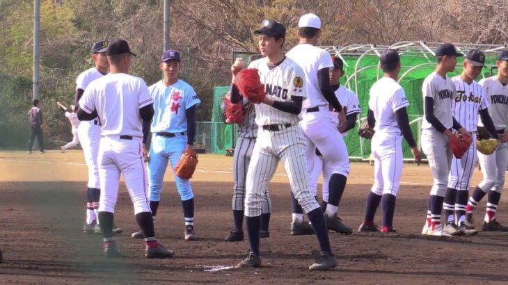 佐々木朗希らBIG4揃い踏み   U18高校野球 日本代表合宿 2019.4.7 西純矢、及川雅貴、奥川恭伸