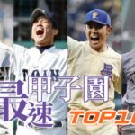 【Top10】夏⚾甲子園歴代最速投手丨佐藤由規、菊池雄星、奥川恭伸、藤浪晋太郎