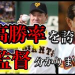 プロ野球歴代監督勝率ランキング【分かった人はかなりの野球通】