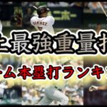 【プロ野球史上最強打線】歴代チームホームランランキング