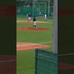 森下暢仁(明治大学) 紺白戦 ピッチング