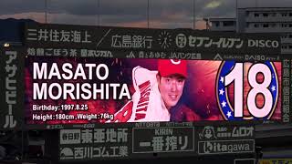 超絶かわいい❤️！　森下暢仁登板日　カープスタメン発表