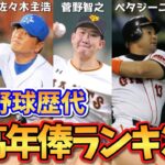 【最もお金稼いだの誰？】プロ野球歴代最高年俸ランキングを発表！