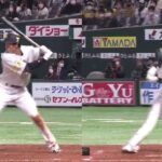 柳田悠岐　ホームラン　フォーム　スロー【Yuki Yanagita  home run swing】