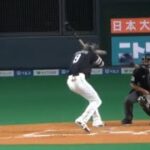 【強気な河野竜生投手😖】ソフトバンクホークス柳田悠岐😭頭部デッドボール😭謝る河野投手に優しく会釈をするギータ😍対日本ハム　2021.9.10