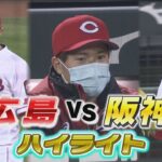 【林選手＆小園選手の三遊間で好守連発‼】森下暢仁投手 ８回133球８奪三振１失点の力投！【攻防の結果引き分けで試合終了】