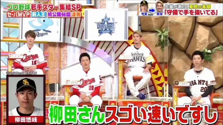 1月9日 プロ野球若手スター集結SP!